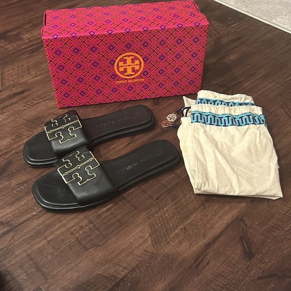 Women’s Tory Burch Double T Sport Slide - Picture 3 of 3